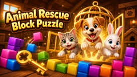Pet Rescue Block Puzzle game