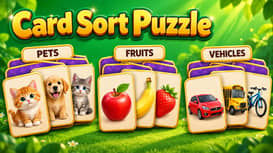 Card Sort Puzzle game