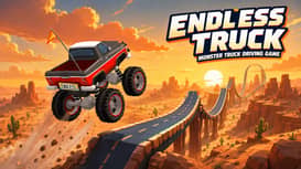 Endless Truck: Monster Truck Driving Game game