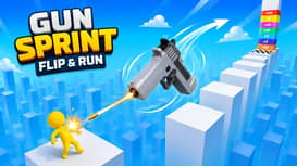 Gun Sprint: Flip & Run game