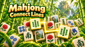 Mahjong Connect Lines game