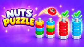 Nuts Puzzle: Nut Sort by Color game