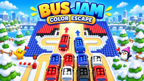 Jogo Bus Jam: Color Escape