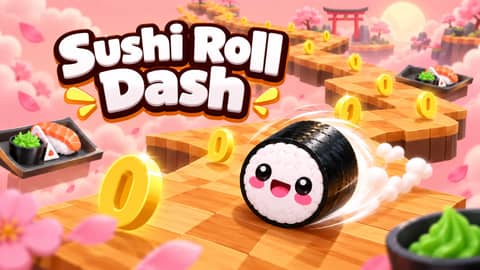 Jogo Sushi Roll Dash