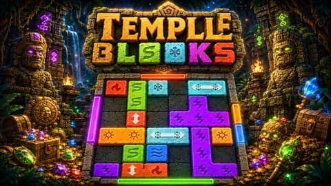 Temple Blocks game