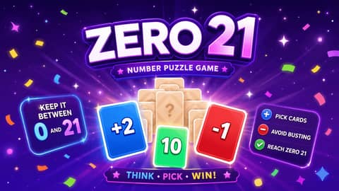Zero 21 game